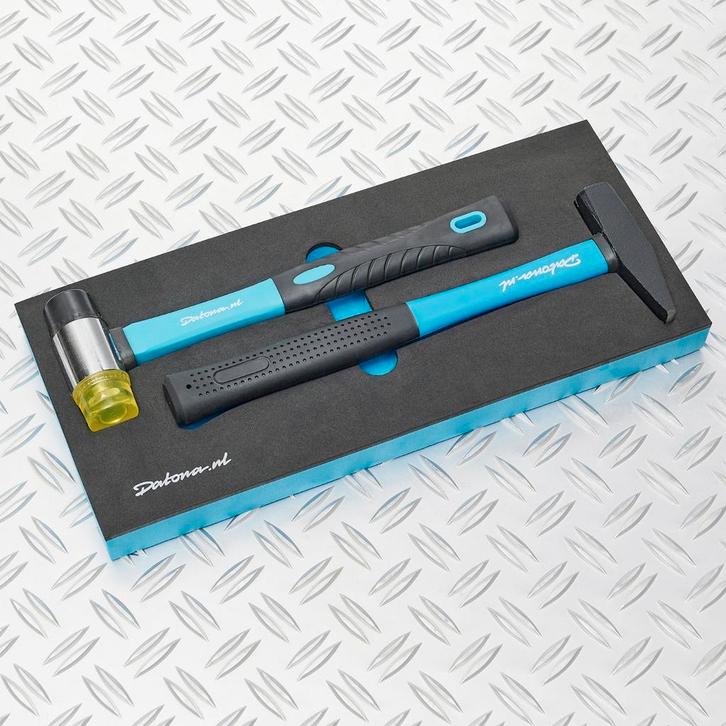 Datona 2-delige hamerset in Plus softmodule - Datona, Doe-het-zelf en Verbouw, Gereedschap | Handgereedschap, Nieuw, Ophalen of Verzenden