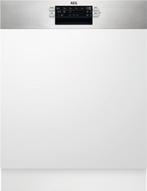 Aeg Feb52620zm Half-inbouw  Vaatwasser 60cm, Ophalen of Verzenden, Nieuw, 85 tot 90 cm