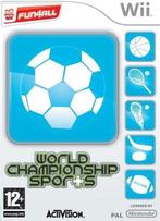 World Championship Sports (Wii Games) (Nintendo Wii), Spelcomputers en Games, Games | Nintendo Wii, Ophalen of Verzenden, Zo goed als nieuw