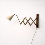 Wandlamp - extensie maximaal 80 cm - Messing, Metaal - een, Antiek en Kunst