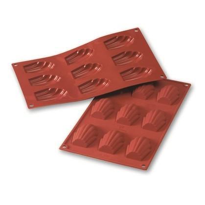 Siliconen Bakvorm Madeleine 68x45x17mm (9), Hobby en Vrije tijd, Taarten en Cupcakes maken, Nieuw, Verzenden