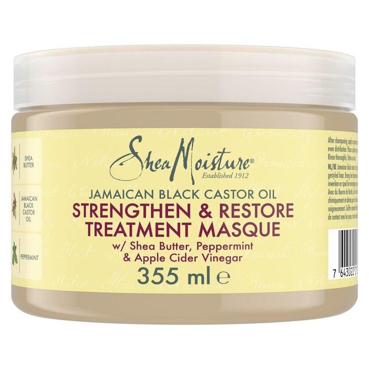 SheaMoisture Jamaican Black Castor Oil Strenghten & Restore, Sieraden, Tassen en Uiterlijk, Uiterlijk | Haarverzorging, Haarverzorger of -hersteller