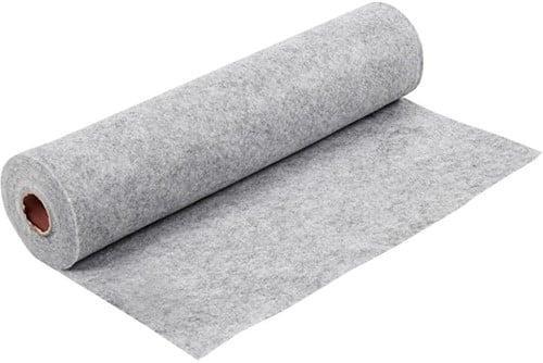 Hobbyvilt 1,5 mm 180-200 g/m2 gemêleerd grijs 45 cm rol 5, Hobby en Vrije tijd, Knutselen, Nieuw, Ophalen of Verzenden