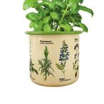 Gift Republic Kruiden - Emaille Bloempot (Gadgets) (Gadgets)