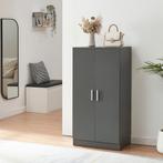 Schoenenkast Notribontaa 108x55x35 cm antraciet [en.casa], Huis en Inrichting, Verzenden, Nieuw