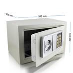 Elektronische wandkluis - 310 x 200 x 220 mm - Lichtgrijs -, Verzenden, Nieuw