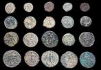 Romeinse Rijk Lote 20 monedas Æ acuñadas entre los siglos