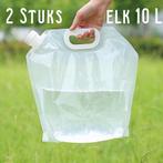 2 STUKS Opvouwbare Draagbare Waterzak - 10 Liter, Caravans en Kamperen, Verzenden, Nieuw