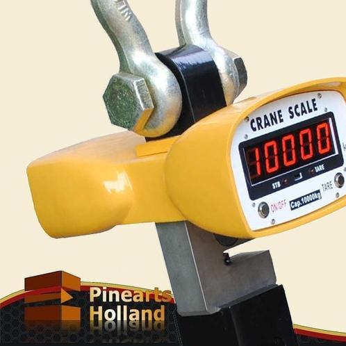 10 Ton Kraanweegschaal Met Led Displays en Afstandsbediening, Doe-het-zelf en Verbouw, Weegschalen, Hangweegschaal, Nieuw, 200 kg of meer