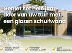 Topkwaliteit Glazen Schuifwanden - Al vanaf €170 euro, Ophalen of Verzenden, Nieuw, Veranda