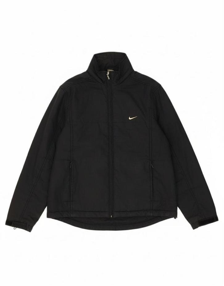 NIKE Womens Padded Jacket US 4/6 Small Black Polyester, Kleding | Dames, Jassen | Winter, Verzenden