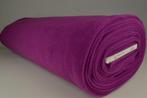 Fleece stof – Cassis 10 meter, Overige kleuren, 120 cm of meer, Ophalen of Verzenden, Polyester