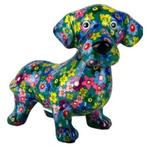 Pomme Pidou Spaarpot Hond Teckel Dennis Standaard 003 (18..., Verzamelen, Spaarpotten, Verzenden, Nieuw