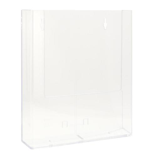 Brochurehouder | Wandmodel | Transparant | Acryl | A4, Zakelijke goederen, Horeca | Keukenapparatuur, Nieuw in verpakking, Verzenden