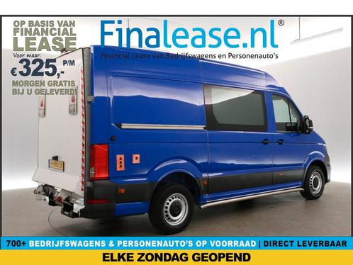 Volkswagen Crafter 35 2.0 TDI L3H3 Elektrische Laadklep Cam, Auto's, Bestelauto's, Lease, Handgeschakeld, Diesel, Volkswagen, Wit