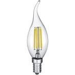 LED Lamp - Kaarslamp - Filament - Trion Kirza - 4W - E14, Huis en Inrichting, Lampen | Losse lampen, Nieuw, Ophalen of Verzenden
