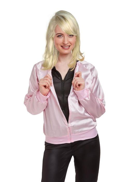 Barbie/Pink lady jasje, Hobby en Vrije tijd, Feestartikelen, Feestartikel, Nieuw, Verzenden