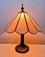 Tafellamp - Tiffany stijl - Sensationele Parelmoer Lamp -