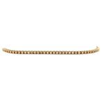 Gouden tennisarmband met diamant 17.5 cm 14 krt, Ophalen of Verzenden, Nieuw