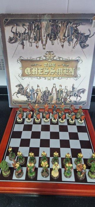 Schaakspel - Ajedrez Robin Hood y Seeiff de Nottingam - Hout, Antiek en Kunst, Curiosa en Brocante