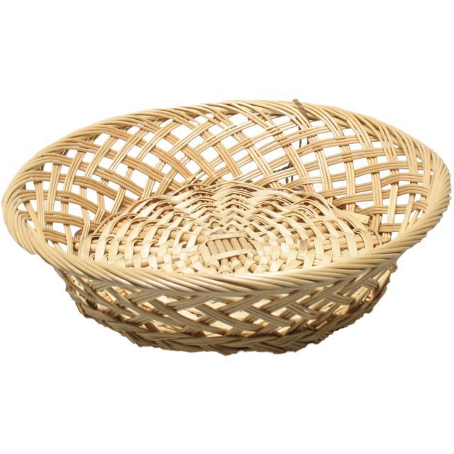 Specipack Rieten mand - naturel - rond - Ø33cm - 8cm, Zakelijke goederen, Partijgoederen en Retail | Verpakking en Verzending