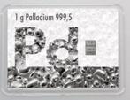 1 gram - Palladium .999 - Valcambi - in een flip-blister