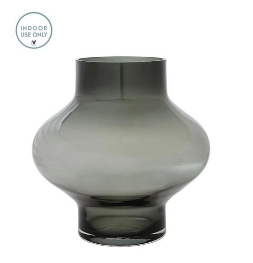 Smoke Vaas Ruvuma | Grey | Vase The World | In 2 maten — S, Tuin en Terras, Gaas en Draad, Ophalen