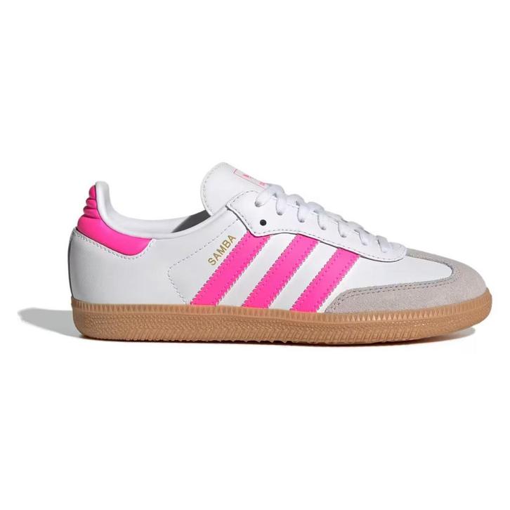 adidas Samba OG White Lucid Pink (GS) - Maat 40 EU, Kleding | Heren, Schoenen, Ophalen of Verzenden