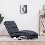 vidaXL Chaise longue kunstsuède grijs, Huis en Inrichting, Banken | Sofa's en Chaises Longues, Verzenden, Nieuw