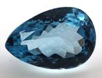 Zonder Minimumprijs Blauw Topaas - 24.41 ct - Instituto, Nieuw