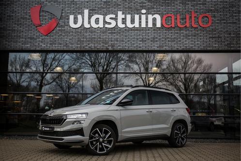 Zakelijke Lease |  Škoda Karoq 1.5 TSI ACT Sportline Busines, Auto's, Skoda, Onderhoudsboekje, Lease, Zwart, Automaat, SUV of Terreinwagen