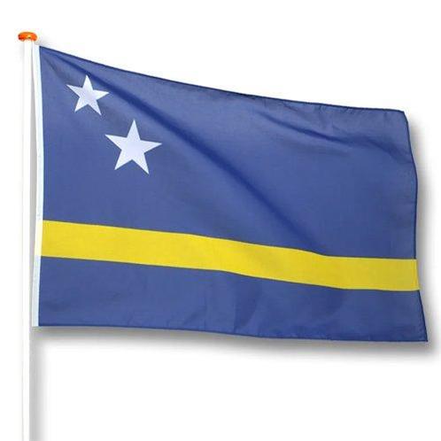 Vlag Curacao - 150x90cm NIEUW, Diversen, Vlaggen en Wimpels, Nieuw, Ophalen of Verzenden