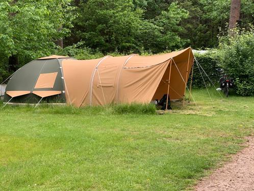 Occasion Oppompbare KT300 seizoenstent (2020) Donkergroen, Caravans en Kamperen, Tenten, Gebruikt, tot en met 4, Ophalen