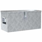 vidaXL Aluminium kist 61,5x26,5x30 cm zilverkleurig, Verzenden, Nieuw