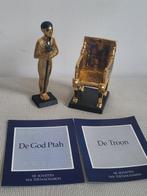 Lot de 2 statuettes égyptiennes – Franklin Mint – 1989