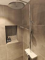 Regendouche set met plateau en select knoppen - 0008, Ophalen, Nieuw, Chroom, Douche