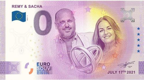 Malta. 0 Euro Banknote 2021 Remy and Sacha (Special, Postzegels en Munten, Munten | Europa | Euromunten