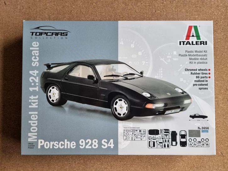 Italeri 3656 Porsche 928 S4 1:24, Hobby en Vrije tijd, Modelbouw | Auto's en Voertuigen, Italeri, Verzenden