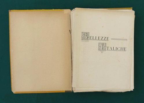Carlo Ferrario - Le Bellezze DItalia. 50 Quadri Tricromici, Antiek en Kunst, Antiek | Boeken en Bijbels