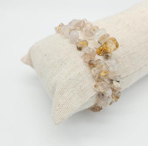 Rutielkwarts Armband, Sieraden, Tassen en Uiterlijk, Edelstenen, Ophalen of Verzenden