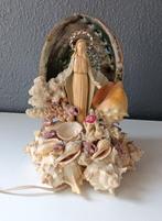 Tafellamp - Abalon,Schelpen,Keramiek - Mariabeeldje