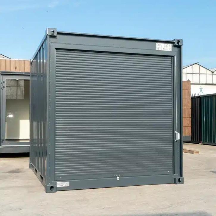 Opslagruimte container met roldeur - Opslag container - op=o, Doe-het-zelf en Verbouw, Containers