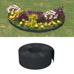 vidaXL Tuinranden 5 st 10 m 20 cm polyetheen zwart, Verzenden, Nieuw