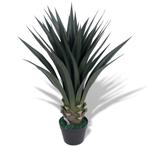 vidaXL Kunst yucca plant met pot 85 cm groen, Verzenden, Nieuw