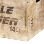 Muscle Power Houten Plyo Box Klein, Verzenden, Nieuw