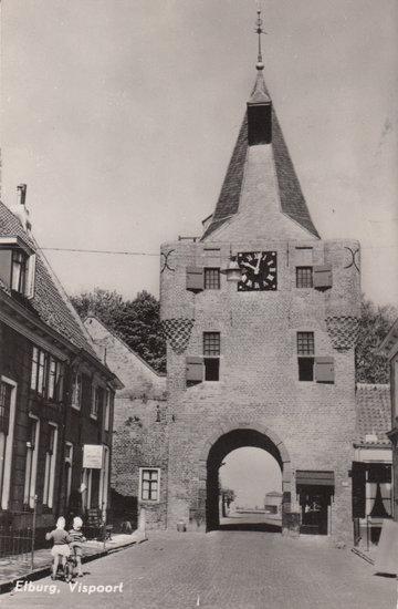 ELBURG - Vispoort, Verzamelen, Ansichtkaarten | Nederland, Verzenden
