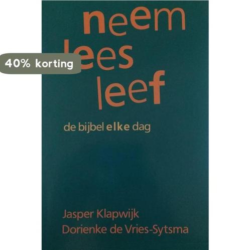 Neem lees leef de bybel elke dag 9789060157350 Klapwyk, Boeken, Godsdienst en Theologie, Gelezen, Verzenden