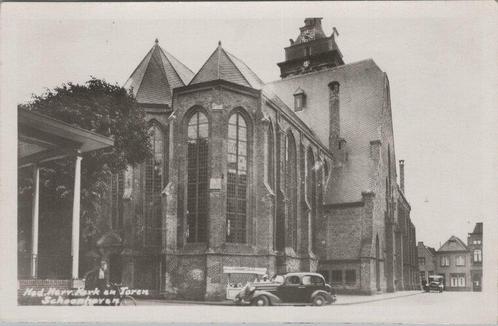 SCHOONHOVEN - Ned. Herv. Kerk en Toren, Verzamelen, Ansichtkaarten | Nederland, Verzenden
