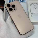 iPhone 16 Pro 128GB goud /krasvrij /96% batt /garantie, Telecommunicatie, Mobiele telefoons | Apple iPhone, IPhone 16 Pro, 128 GB