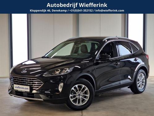 Zakelijke Lease |  Ford Kuga 2.5 PHEV Titanium X 225pk | B&O, Auto's, Ford, Onderhoudsboekje, Lease, Zwart, Automaat, SUV of Terreinwagen